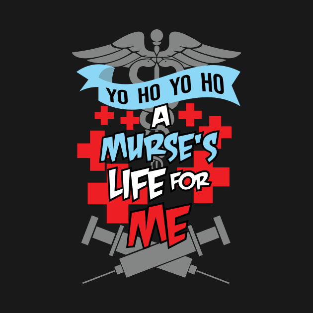 Murse Male Nurse Pirate Gift by ScottsRed