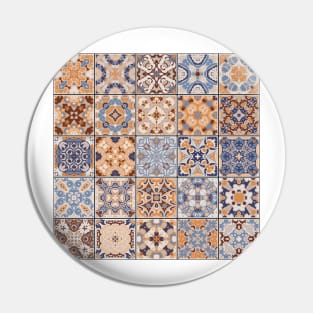 Mosaic tile tribal pattern Pin