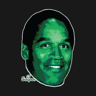 Vintage Oj Simpson Original Fan Art T-Shirt