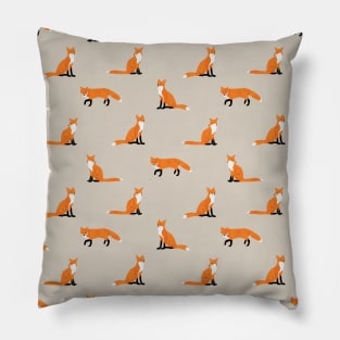 Foxes Pattern Edit Pillow