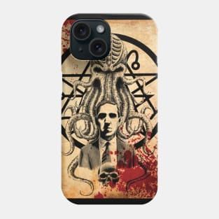 HP Lovecraft Necronomicon Design Phone Case