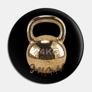 Gold Medal Kettlebell Pin