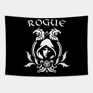 Dnd Rogue Class Symbol Print Tapestry