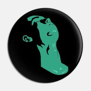 Depressed Face Pin