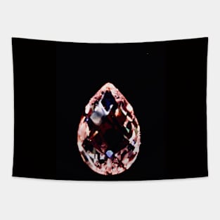 Rose gold Crystal drop Tapestry