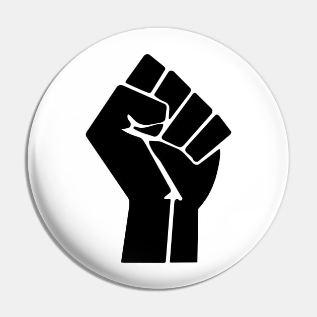 Raised Fist Black Lives Pin by sweetsixty