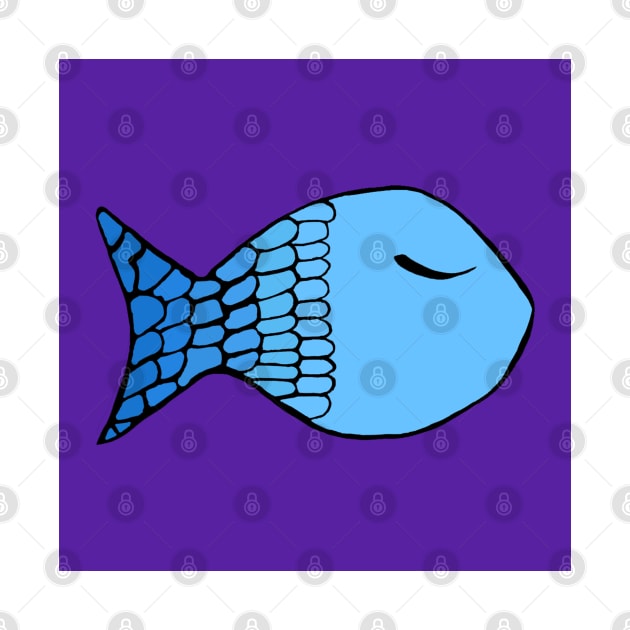 Fish design digital artwork by SafariByMarisa