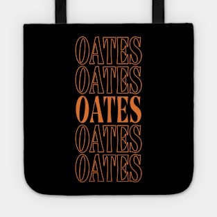 Graphic Lovely Oates Name Flowers Retro Vintage Styles Tote