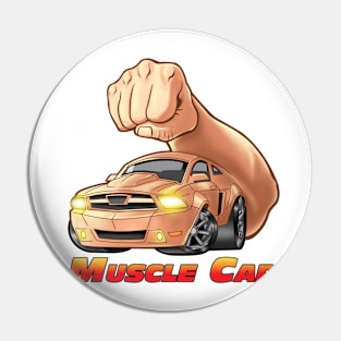 Muscle Car Pin