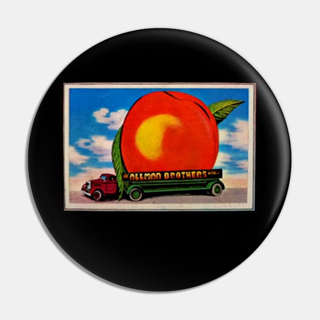 Vintage Allman brother 1972 Pin by QDRC.ART