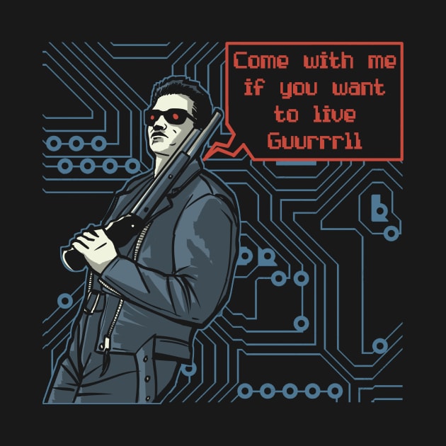 Terminator Guurrrll by colemunrochitty