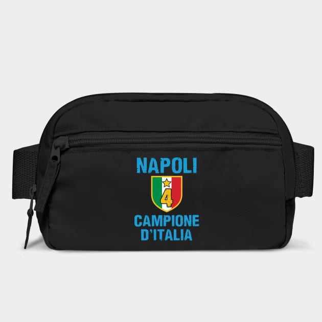 Napoli Campione D'Italia 2025 Celebrativa Quarti Campioni 4 scudetto Celebration by Tshirtiz