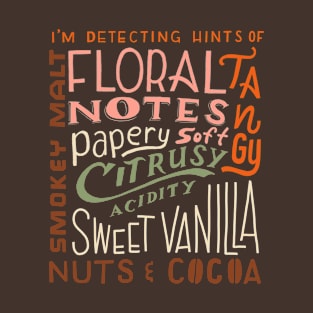 Coffee Tasting Notes T-Shirt