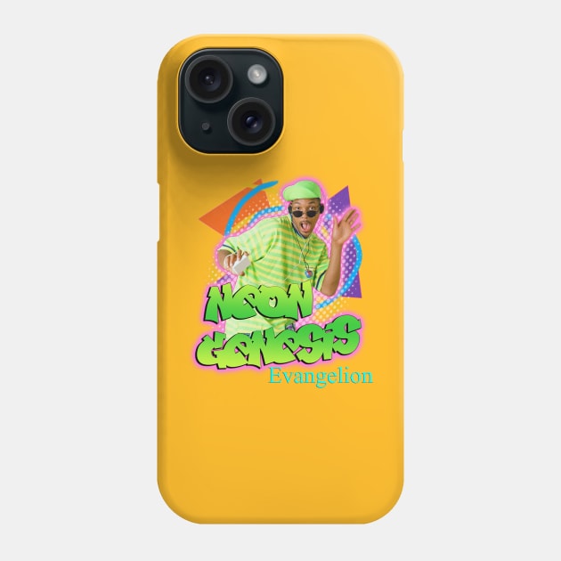 Fresh Prince of Evangelion Phone Case by sonofafish