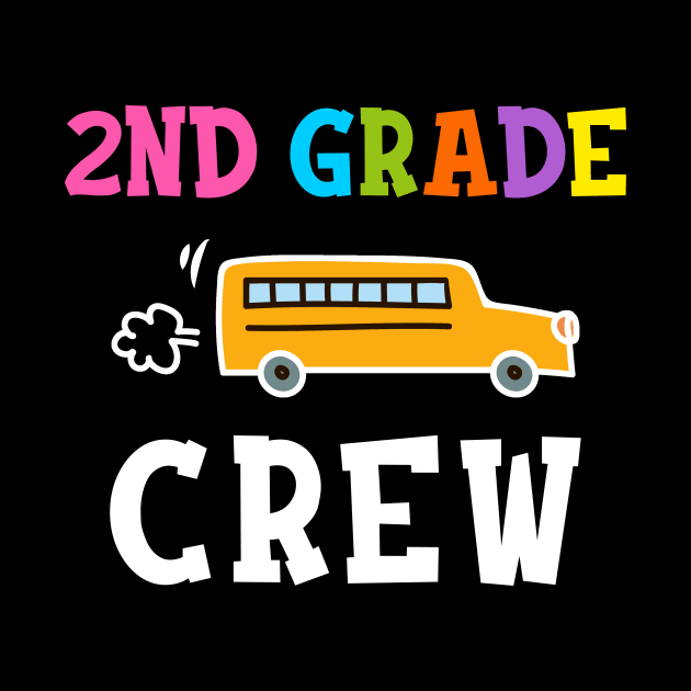 2nd Grade Crew T-shirt Back to School Teacher Gifts by hardyhtud