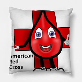 American Red Cross Blood Donors - safe life Pillow