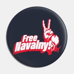 FREE NAVALNY Pin