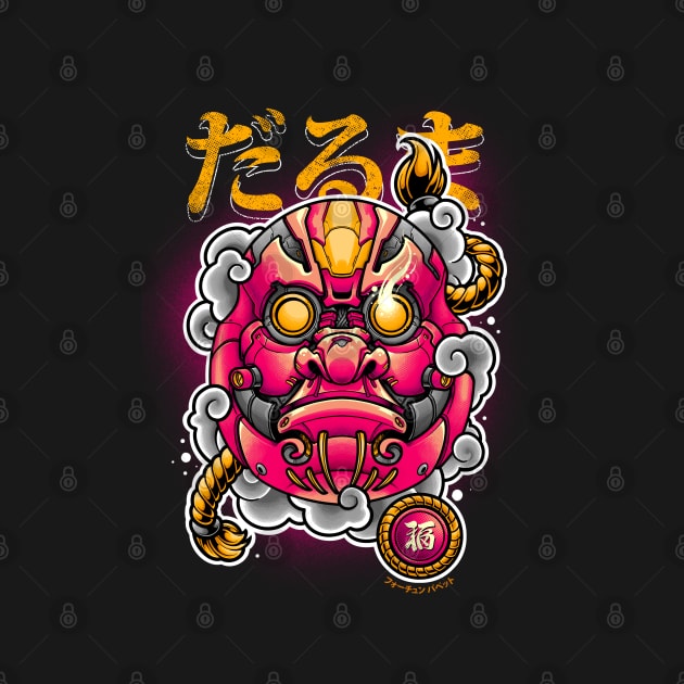 Mecha Daruma by angoes25