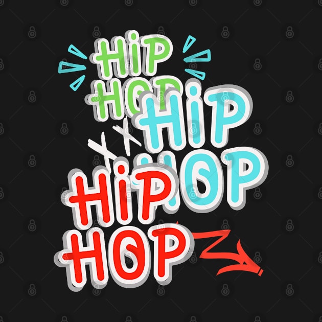 Hip Hop Graphic by Southern Borealis