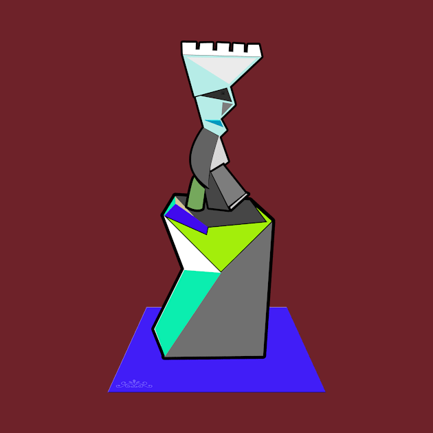 Cartoon Monument by momomoma