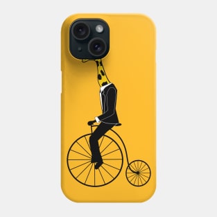 Penny-farthing Giraffe Phone Case