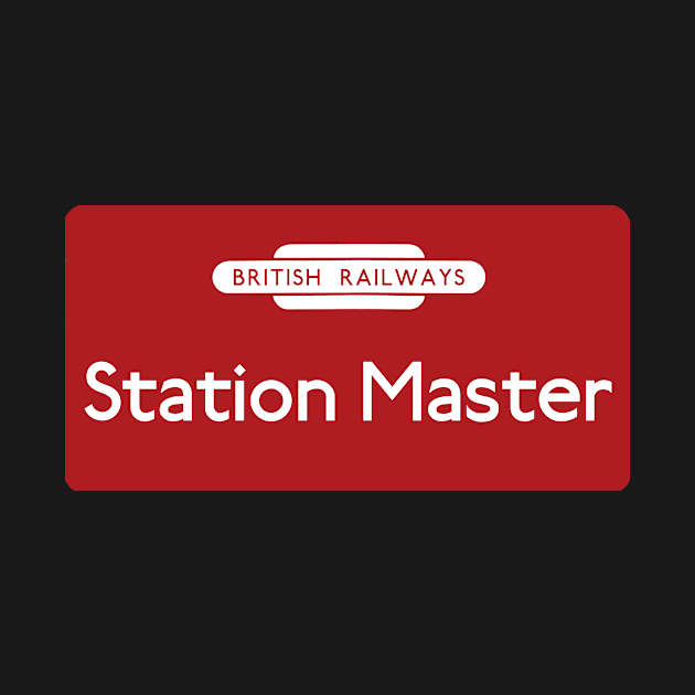 BR Station Master sign by Random Railways