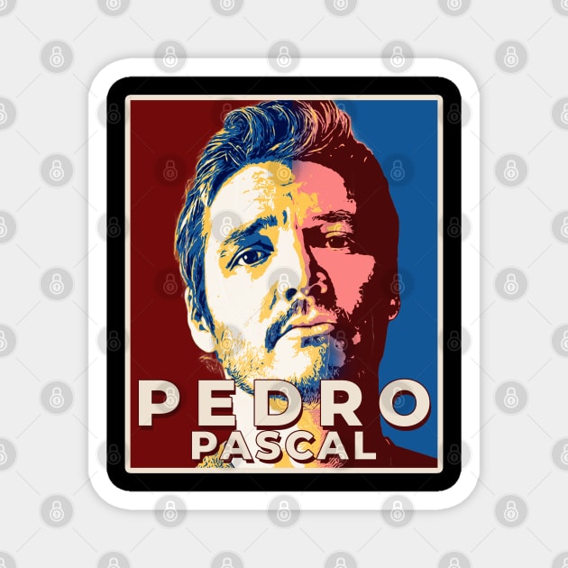 vote pedro pascal Magnet by PRESENTA
