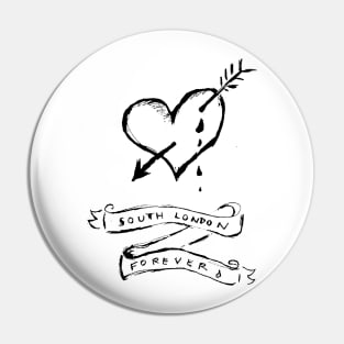 Florence Welch South London Forever Art Doodle Pin