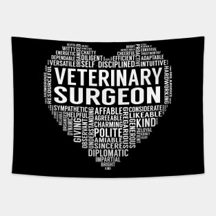 Veterinary Surgeon Heart Tapestry