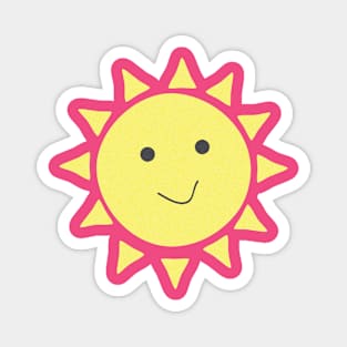 Sun T-Shirt Magnet