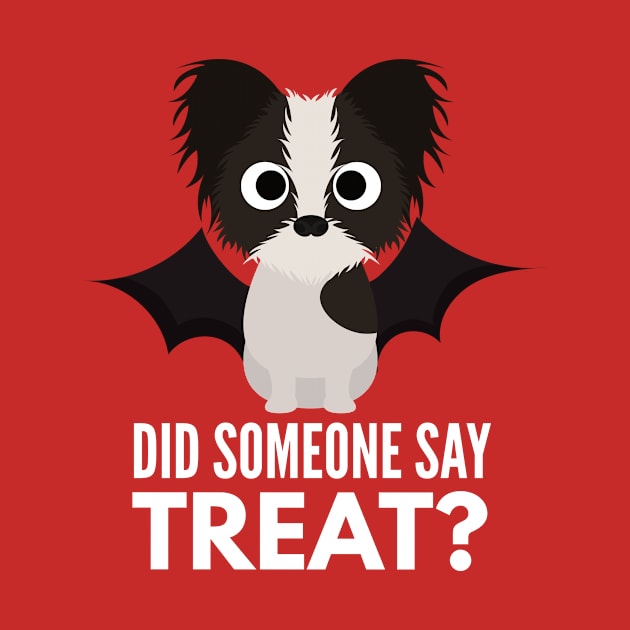 Papillon Halloween Trick or Treat by DoggyStyles