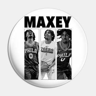 Tyrese Maxey Basketball Pin