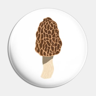 Morel mushroom Pin