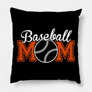 Funny Baseball Mom Gift Pillow