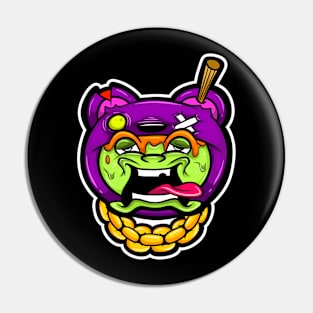 impaled monster Pin