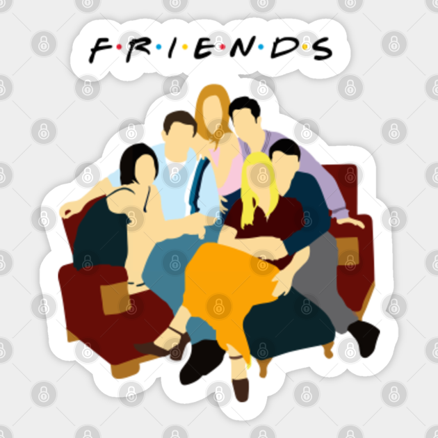 Friends - Minimalist - Friends - Sticker | TeePublic