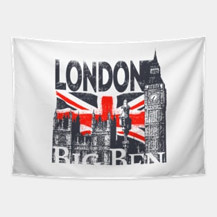 London, Big Ben  City of London Top Tapestry