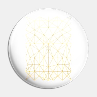 Gold Geometric Lines Pin