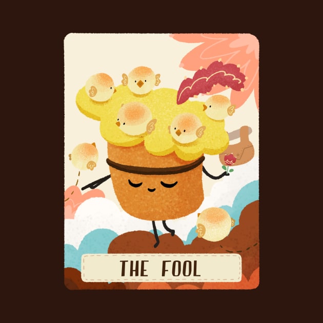 Dessert Tarot card-The Fool by BBvineart