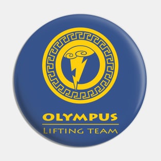 Hercules Olympus Lifting Team Pin