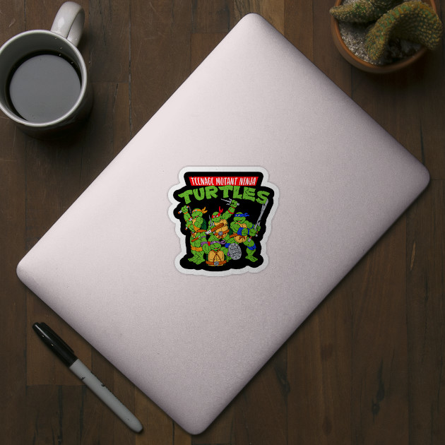  Teenage Mutant Ninja Turtles Classic Retro Logo Short