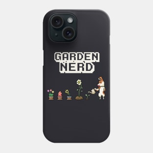 Garden Nerd Gardening Pixel Art Phone Case