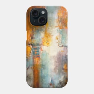 Autumn Trees Abstract Phone Case