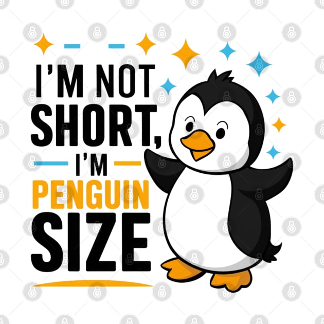 Stand Tall, Penguin Style: Embrace Your Height by twitaadesign