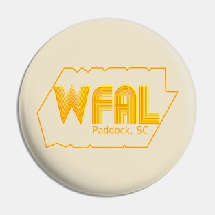 WFAL Fall Television, Paddock SC Pin