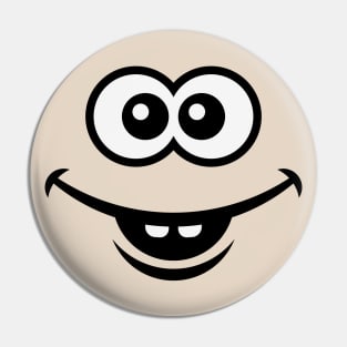 Smiling Face (Smile / Happy / Lucky / Funny) Pin