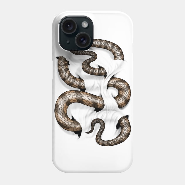 Twisted Snake Phone Case by MaratusFunk