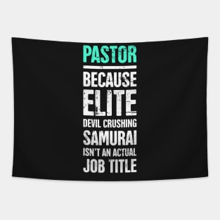 Funny Pastor Definition Tapestry