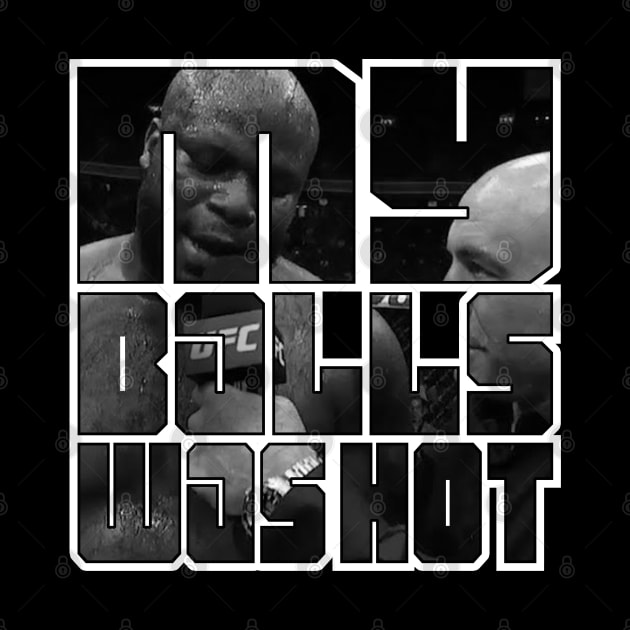 Derrick Lewis ''My Balls Was Hot'' by MMAMerch