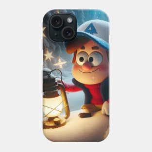 Unveiling Enigmatic Holiday Magic: Gravity Falls Christmas Art for Iconic Festive Designs! Phone Case